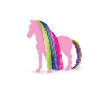 Schleich Horse Club 42654 Regenbogen Schweif- und Mähnenzubehör / ab 3 Jahren 