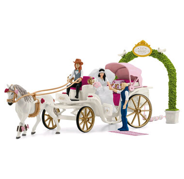 Schleich Horse Club 42641 Hochzeitskutsche und Zubehör / ab 3 Jahren 