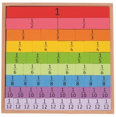 Bigjigs Toys Didaktisches Diagramm Brüche / ab 3 Jahren