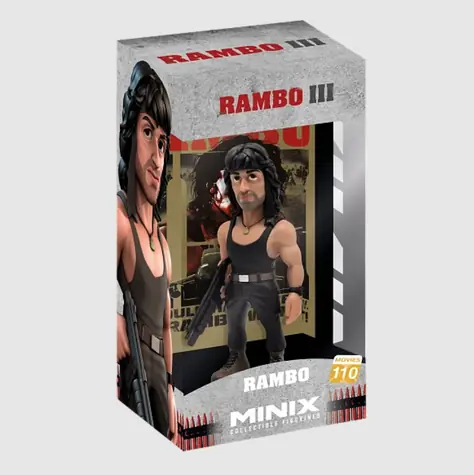 Minix -Filme: Rambo - Rambo mit Waffe / ab 17 Jahren
