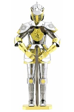 Metal Earth 3D-Puzzle-Rüstung - Europäischer Ritter / 51 Teile / ab 14 Jahren