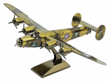 Metal Earth 3D Puzzle B-24 Liberator / 38 Teile / ab 14 Jahren