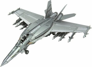 Metal Earth 3D Puzzle Fighter F/A-18 Super Hornet / ab 14 Jahren