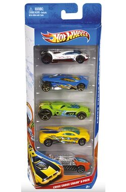Mattel Hot Wheels Geschenkset 5 teilig Autos / ab 3 Jahren