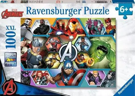 Ravensburger MARVEL Avengers: Superhelden - 100 Teile / ab 6 Jahren