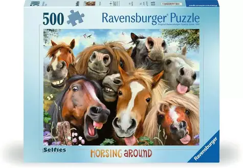 Ravensburger Mit Pferden / 500 Stück / ab 12 Jahren