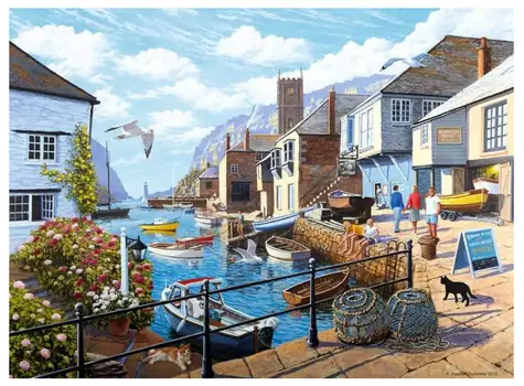 Ravensburger Ruhehafen / 500 Teile / ab 12 Jahren