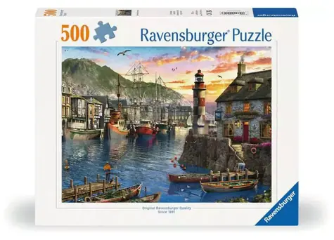 Ravensburger Sonnenaufgang im Hafen / 500 Stück / ab 12 Jahren