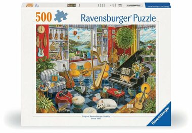 Ravensburger Musikzimmer / 500 Teile / ab 12 Jahren