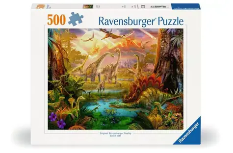 Ravensburger Dinoland / 500 Teile / ab 12 Jahren