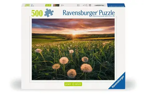 Ravensburger Löwenzahn im Sonnenuntergang / 500 Stück / ab 12 Jahren