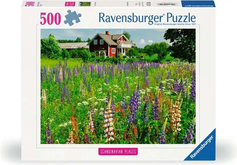Ravensburger Skandinavien: Bauernhof in Schweden / 500 Teile / ab 12 Jahren