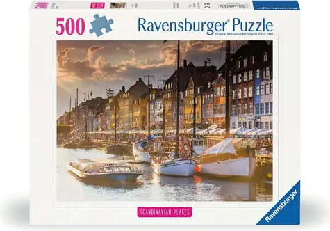Ravensburger Skandinavien: Sonnenuntergang in Kopenhagen / 500 Teile / ab 12 Jahren