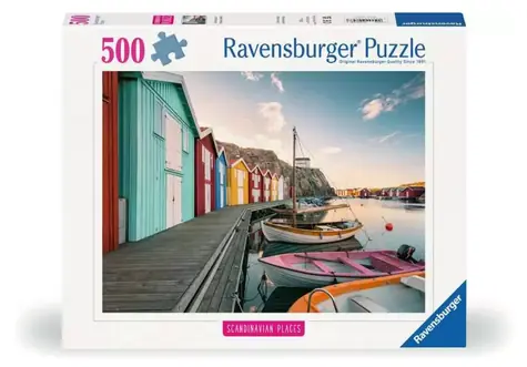 Ravensburger Skandinavien: Werft in Smogen - Schweden / 500 Teile / ab 12 Jahren