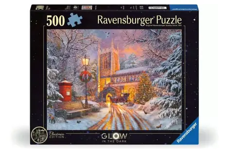 Ravensburger Starline Puzzle Leuchtendes Weihnachtsstillleben / 500 Teile / ab 12 Jahren