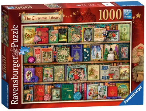 Ravensburger Weihnachtsbibliothek / 1000 Teile / ab 14 Jahren