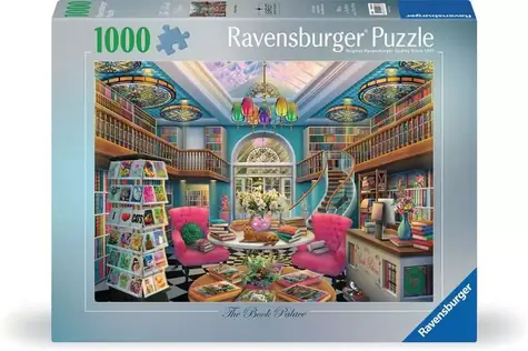 Ravensburger Disney: Palast der Bücher / 1000 Teile / ab 14 Jahren