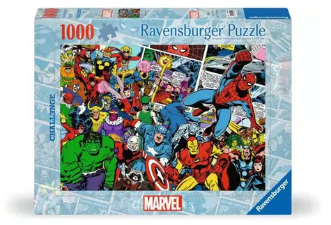 Ravensburger Challenge Puzzle: MARVEL / 1000 Teile / ab 14 Jahren 