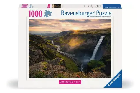 Ravensburger Scandinavia Haifoss Wasserfall - Island / 1000 Teile / ab 14 Jahren