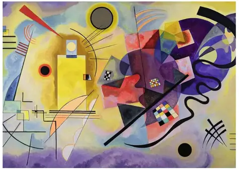 Ravensburger Wassily Kandinsky: Gelb & Rot & Blau / 1000 Teile / ab 14 Jahren