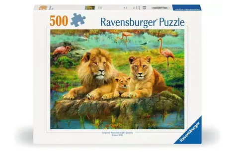 Ravensburger Löwenfamilie / 500 Teile / ab 12 Jahren