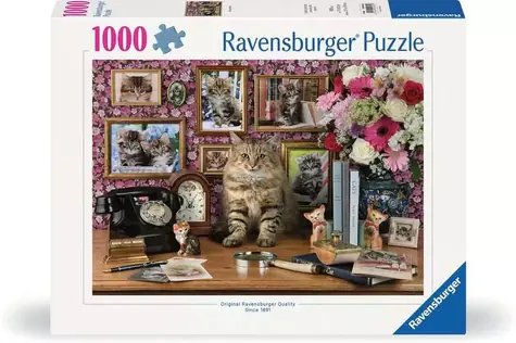 Ravensburger Meine süße Katze / 1000 Teile / ab 14 Jahren