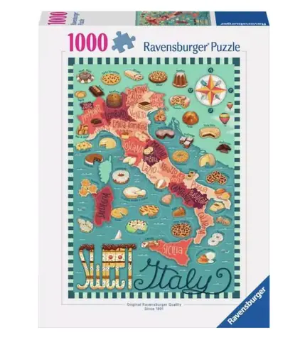 Ravensburger Italienkarte - Süßigkeiten / 1000 Stück / ab 14 Jahren