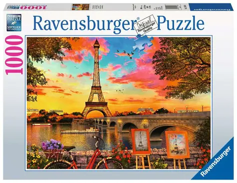 Ravensburger Am Ufer der Seine / 1000 Teile / ab 14 Jahren