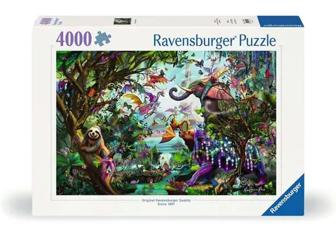 Ravensburger Tropische Drachen / 4000 Teile / ab 14 Jahren