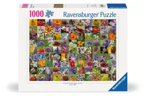 Ravensburger Bienen auf Blumen / 1000 Stück / ab 14 Jahren