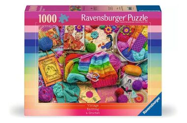 Ravensburger Vintage Stricken und Häkeln / 1000 Stück / ab 14 Jahren