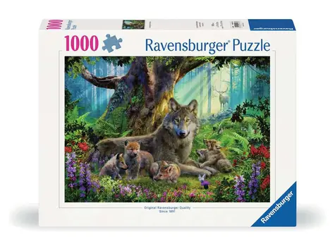 Ravensburger Wölfe im Wald / 1000 Teile / ab 14 Jahren