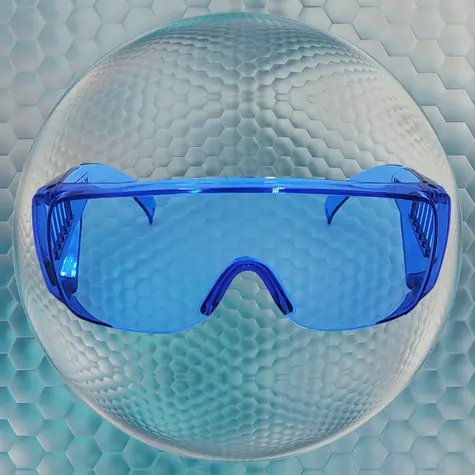 Mad Monkey - Schutzbrille zum Finden von Golfbällen 