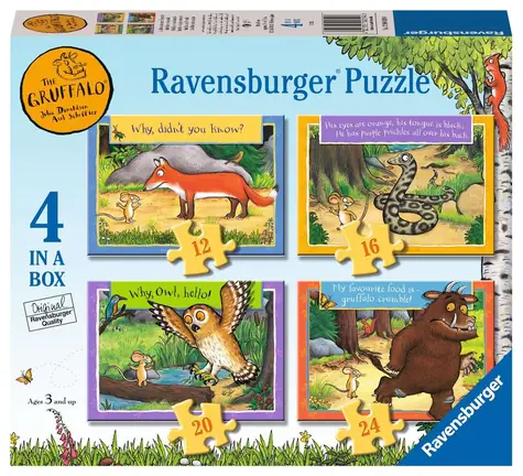 Ravensburger Grüffelo: Märchen 4 in 1 / ab 3 Jahren