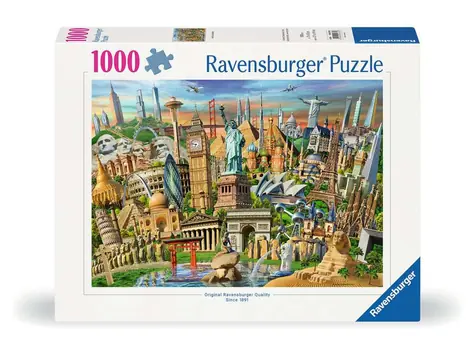 Ravensburger Denkmäler der Metropolen / 1000 Stück / ab 14 Jahren