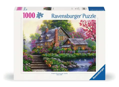 Ravensburger Romantikhäuschen / 1000 Teile / ab 14 Jahren