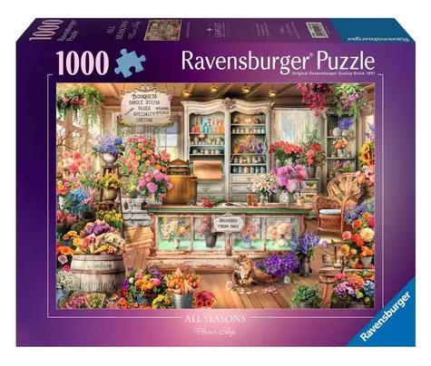 Ravensburger Romantischer Blumenladen / 1000 Stück / ab 14 Jahren