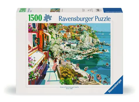 Ravensburger Romantik in den Cinque Terre / 1500 Teile / ab 14 Jahren