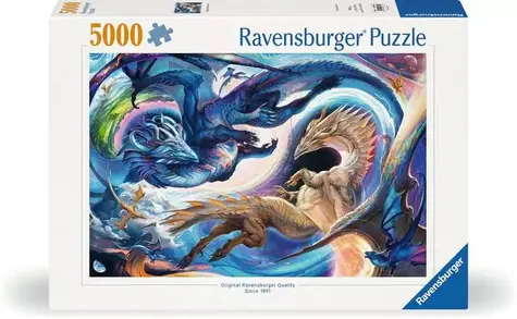 Ravensburger Drachen - Tag und Nacht / 5000 Teile / ab 14 Jahren