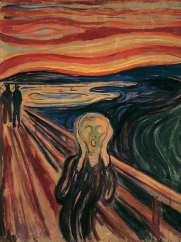 Ravensburger Edvard Munch: Der Schrei / 1000 Teile / ab 14 Jahren