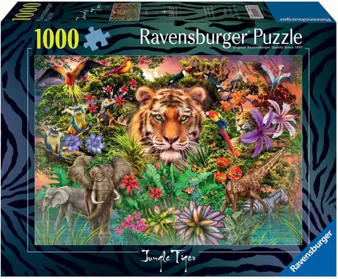 Ravensburger Exotische Tiere / 1000 Stück / ab 14 Jahren