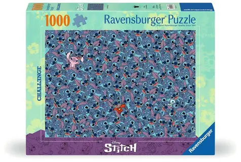 Ravensburger Challenge Puzzle: Disney: Stitch / 1000 Teile / ab 14 Jahren 