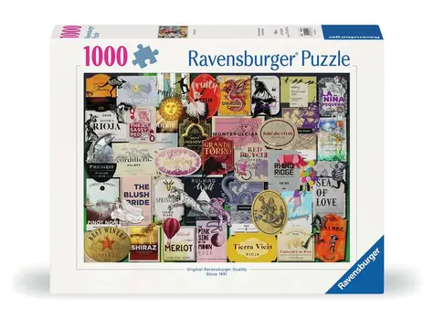 Ravensburger Sammlung Weinvignetten / 1000 Stück / ab 14 Jahren