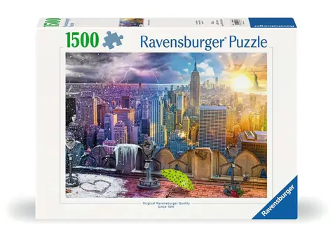 Ravensburger Wolkenkratzer von New York / 1500 Teile / ab 14 Jahren
