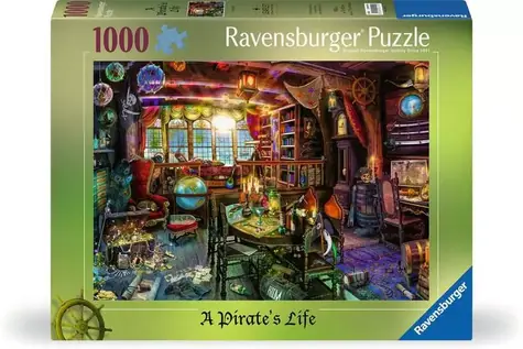 Ravensburger Piratenleben / 1000 Teile / ab 14 Jahren
