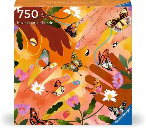 Ravensburger Art & Soul: Hauch von Schmetterlingen / 750 Teile / ab 14 Jahren