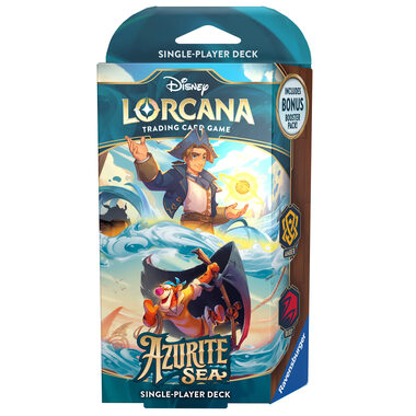 Disney Lorcana: Azurite Sea - Amber & Ruby Starter Deck / ab 8 Jahren