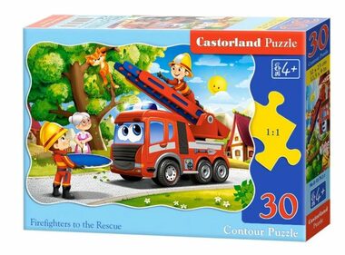 Castorland Firemen / 30 Teile / ab 4 Jahren