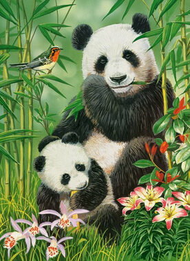 Castorland 030507 Panda-Brunch / 300 Stück / ab 8 Jahren