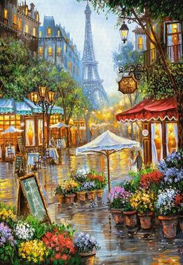 Castorland 120435 Frühlingsblumen in Paris / 1000 Teile / ab 9 Jahren